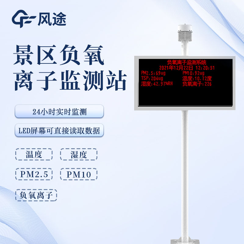 負(fù)氧離子在線監(jiān)測儀：從參數(shù)監(jiān)測到遠(yuǎn)程管理，多場景適配的監(jiān)測設(shè)備